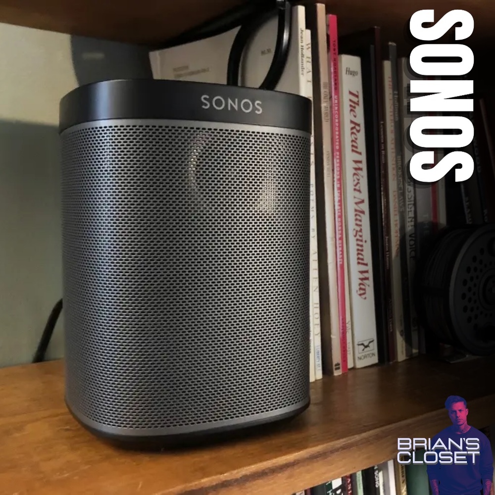 SONOS Play:1 Compact Wireless WiFi Smart Speaker & WALI Wall Mount - Black - Picture 7 of 16